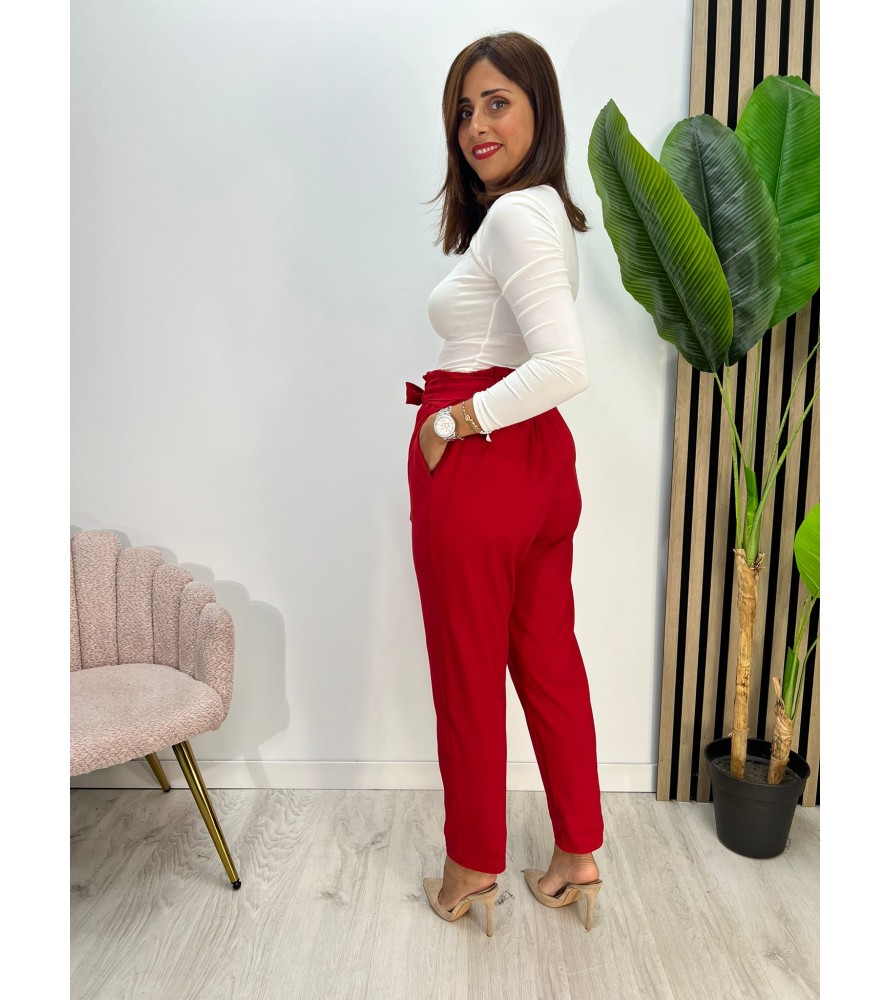 PANTALÓN CALPE ROJO