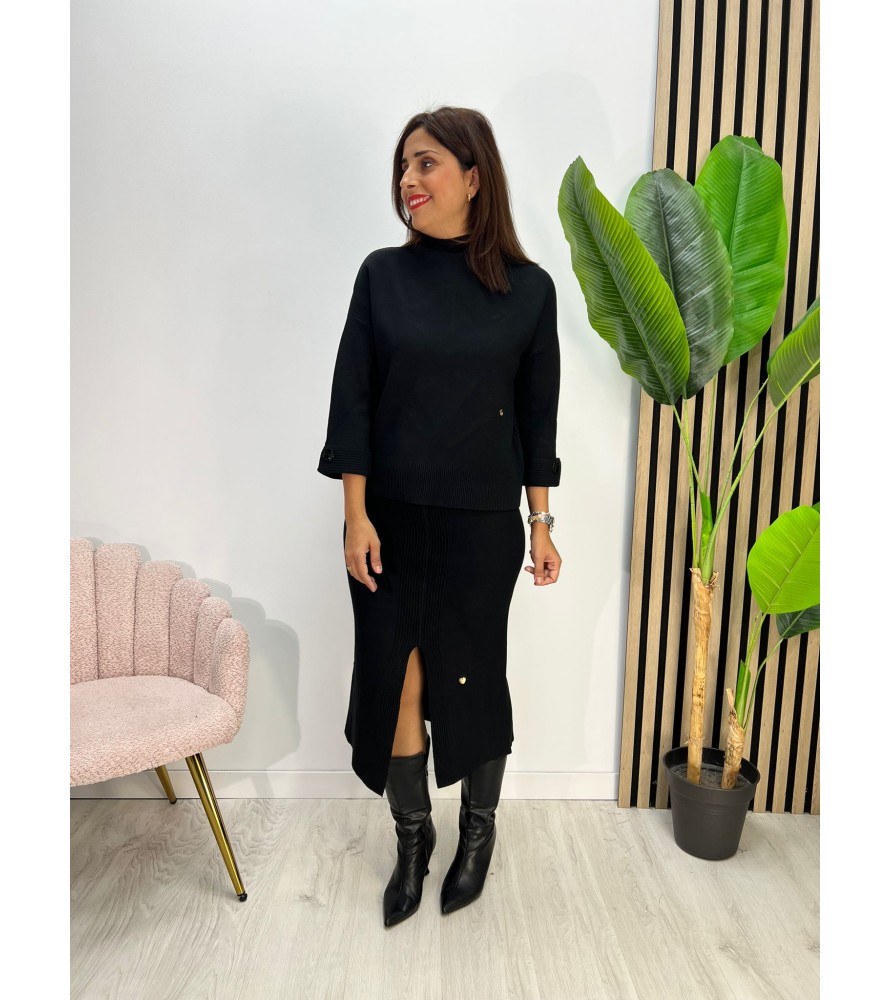CONJUNTO ROSINA NEGRO