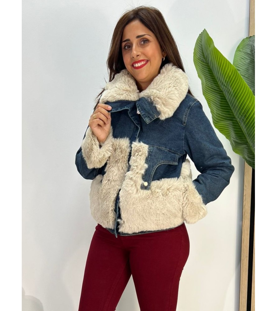CHAQUETA VAQUERA REINO BEIGE