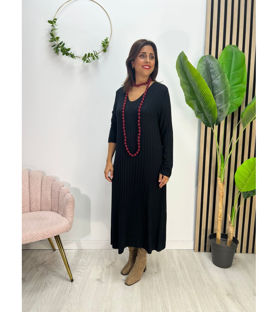 VESTIDO ATECA NEGRO (...