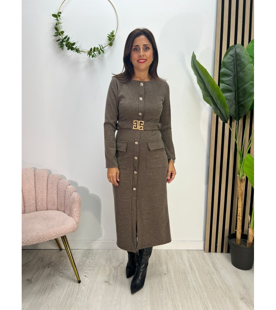 VESTIDO DULCE CHOCOLATE (...