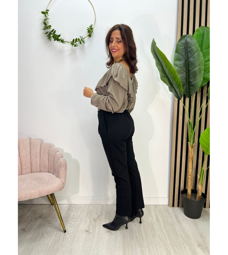 PANTALÓN BLOSON NEGRO