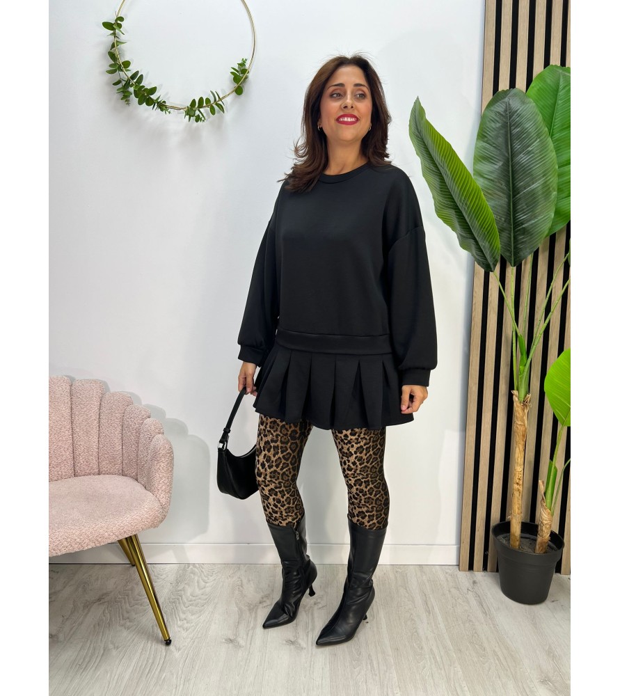 SUDADERA VOLARE NEGRO