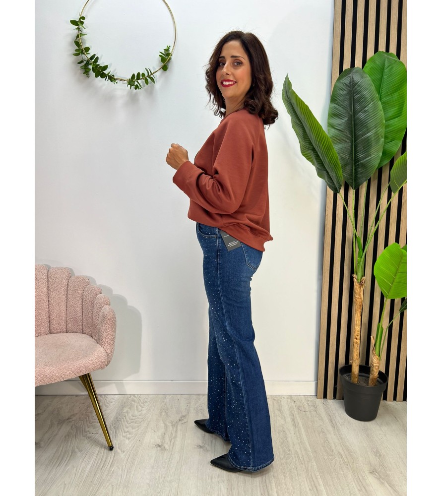 PANTALÓN VAQUERO BRILLO