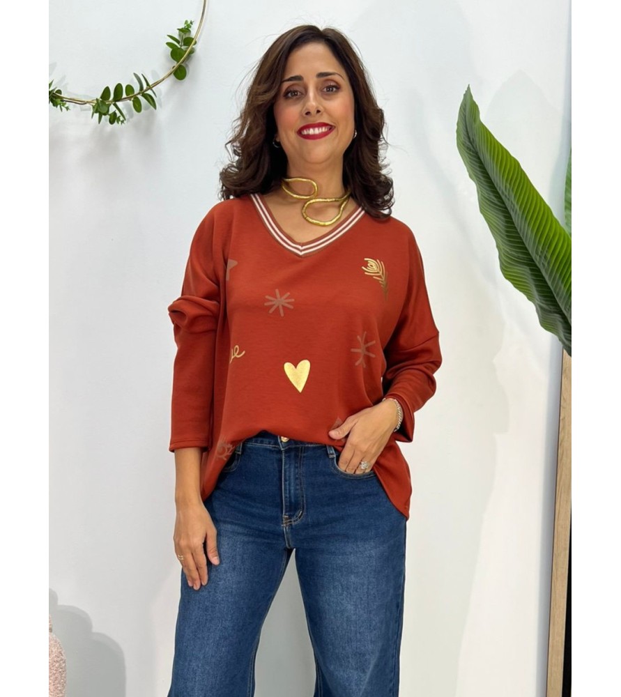 SUDADERA LOVE CALDERA