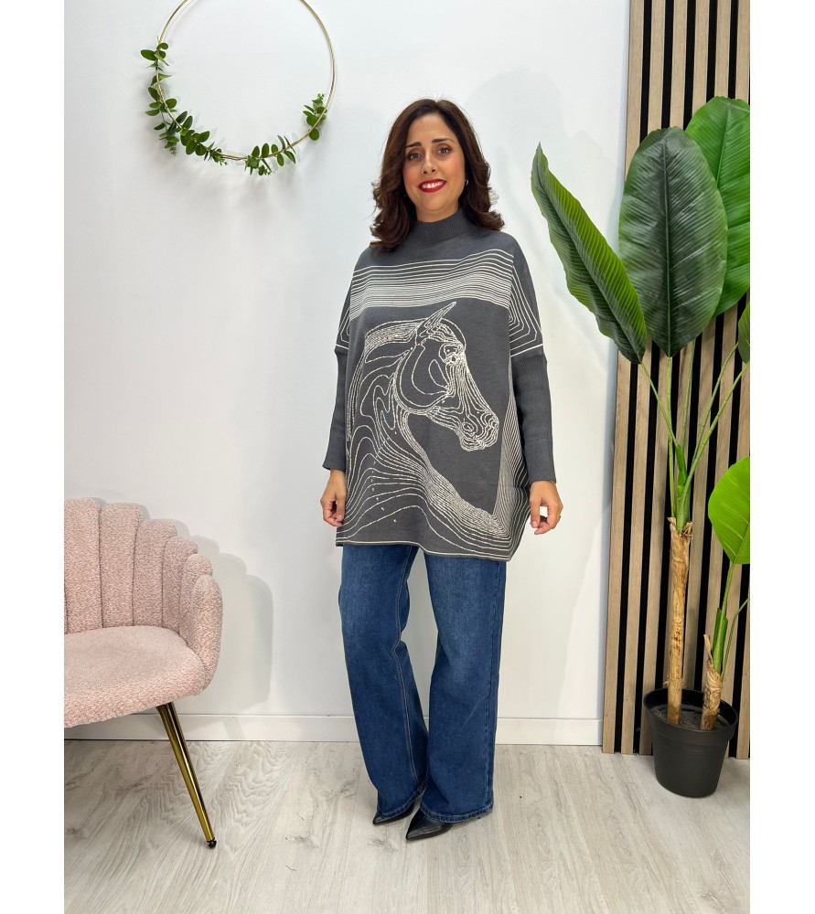 JERSEY SILVESTRE GRÍS