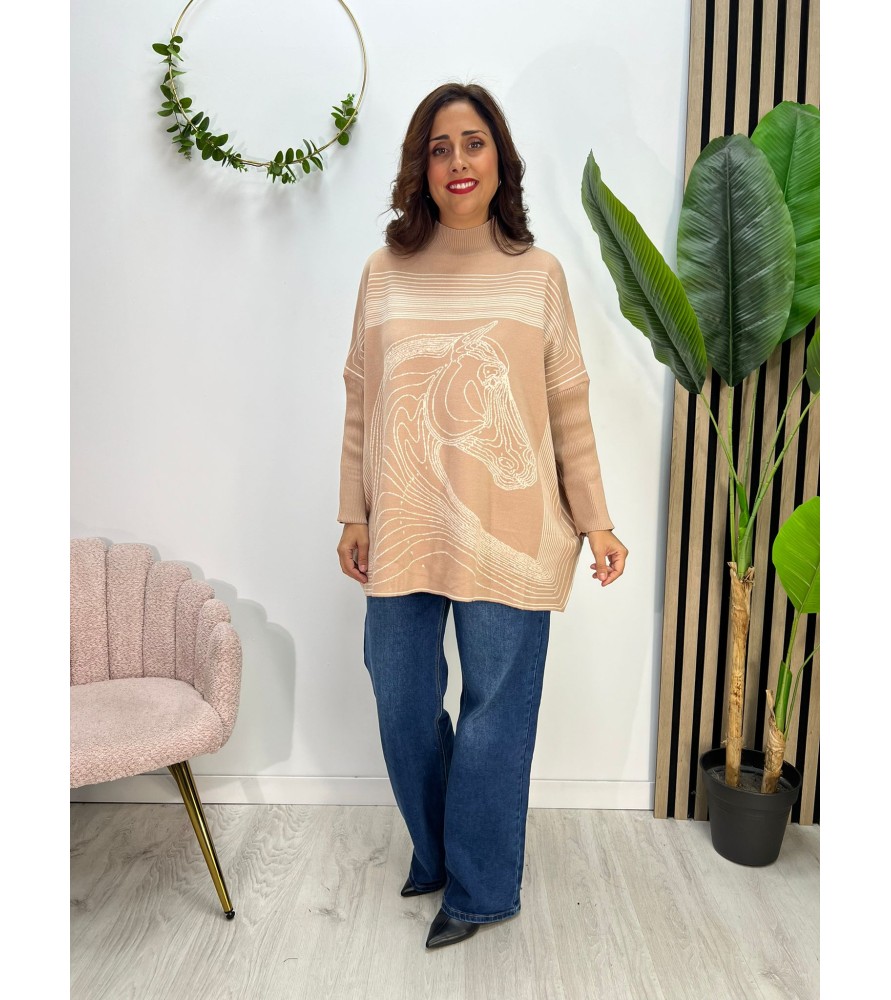 JERSEY SILVESTRE CÁMEL