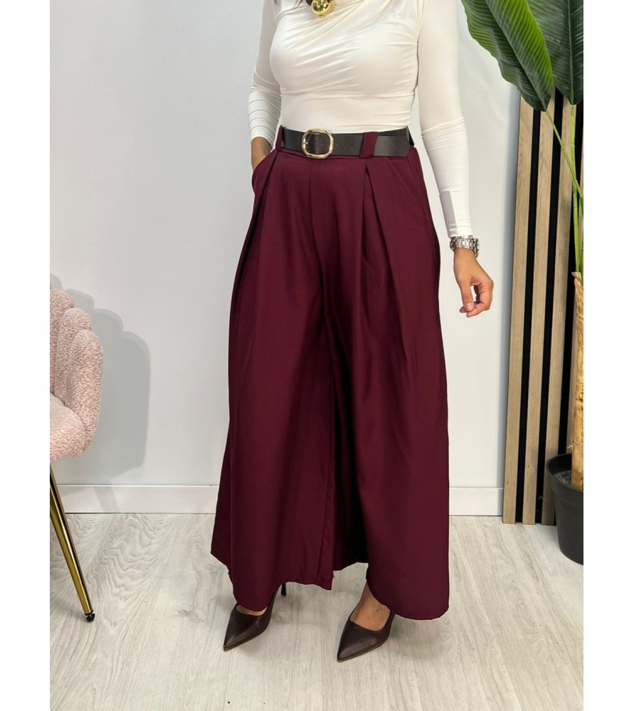 PANTALÓN BASSANO BURDEOS