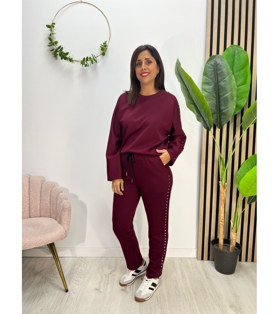 CONJUNTO LAUREN BURDEOS