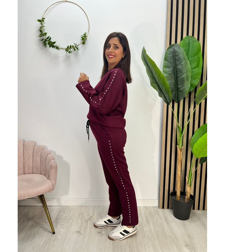 CONJUNTO LAUREN BURDEOS