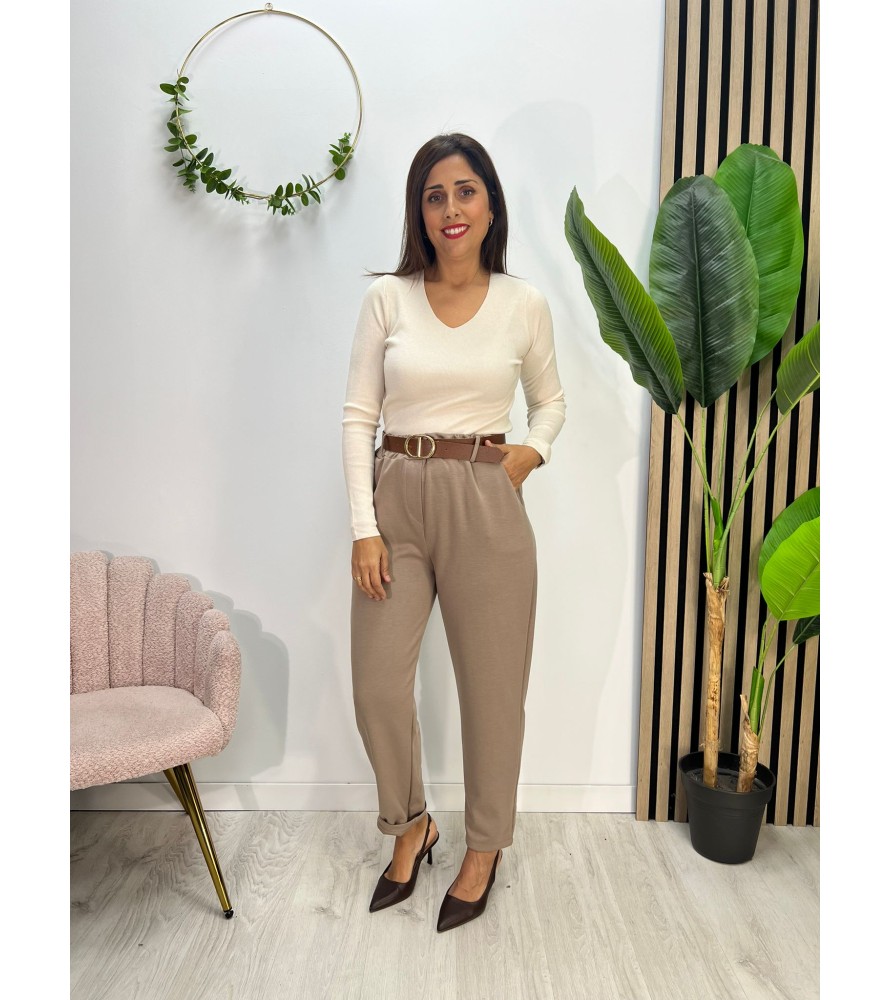 PANTALÓN IRIS BEIGE