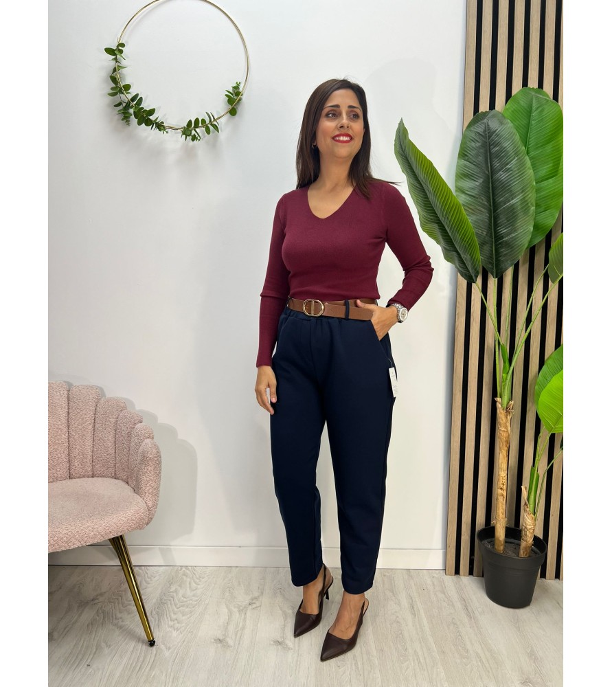 PANTALÓN IRIS MARINO