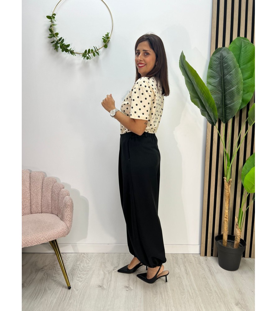 CAMISETA LUNARES BEIGE