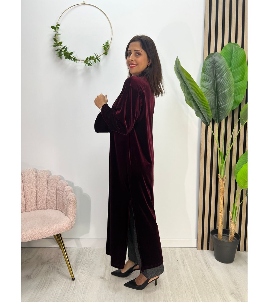 CHAQUETA DOINA BURDEOS