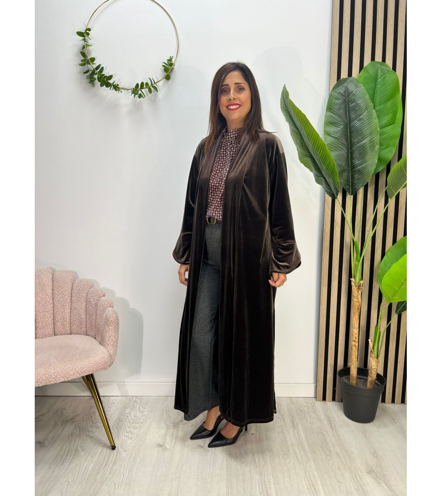 CHAQUETA DOINA CHOCOLATE