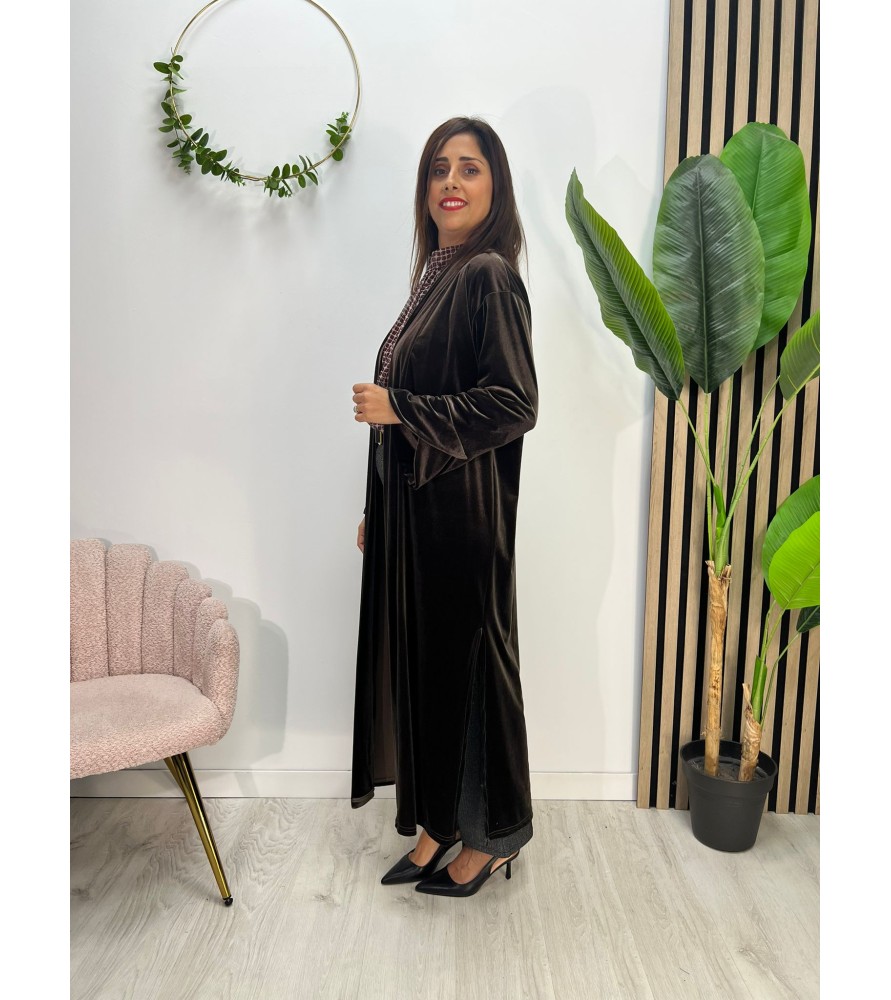 CHAQUETA DOINA CHOCOLATE